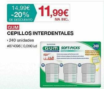 Costco Gum Cepillos Interdentales oferta
