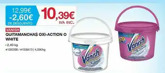 Costco Vanish Quitamanchas Oxi-action O White oferta