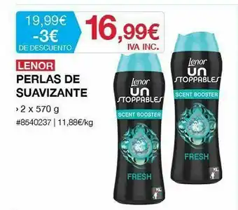 Costco Lenor Perlas De Suavizante oferta