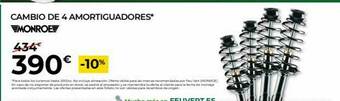 Cambio De 4 Amortiguadores Monroe