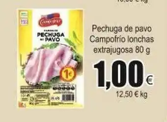 FROIZ Pechuga De Pavo Campofrío Lonchas Extrajugosa oferta