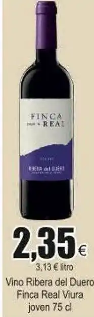 FROIZ Vino Ribera Del Duero Finca Real Viura Joven oferta