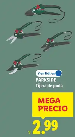 Lidl PARKSIDE Tijera de poda oferta