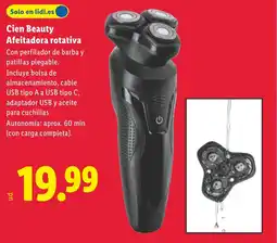 Lidl CIEN BEAUTY Afeitadora rotativa oferta