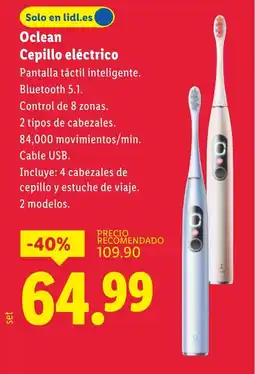 Lidl Oclean Cepillo eléctrico oferta