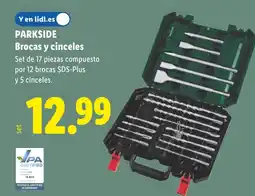 Lidl PARKSIDE Brocas y cinceles oferta
