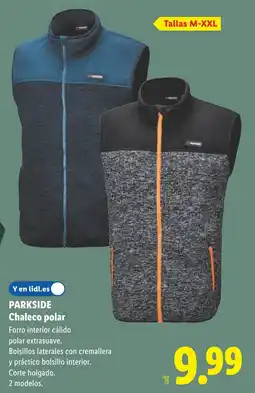 Lidl PARKSIDE Chaleco polar oferta