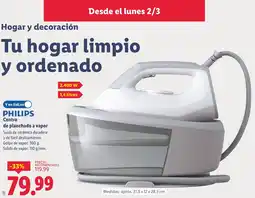 Lidl PHILIPS Centro de planchado a vapor oferta