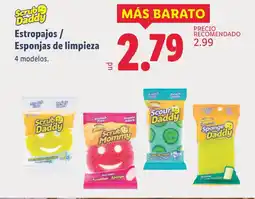 Lidl Estropajos / Esponjas de limpieza oferta