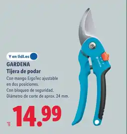 Lidl GARDENA Tijera de podar oferta