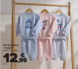 Carrefour Set sudadera + jogger oferta