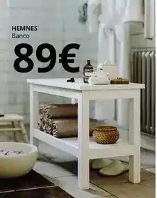 IKEA Hemnes - banco oferta