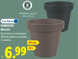 Lidl PARKSIDE Maceta oferta