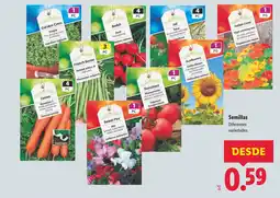 Lidl Semillas oferta