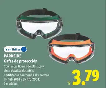 Lidl PARKSIDE Gafas de protección oferta