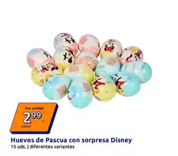 Action Huevos de Pascua con sorpresa Disney oferta