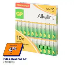 Action ALKALINE Pilas alcalinas GP oferta