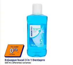 Action DENTAPRO Enjuague bucal 3 in 1 oferta