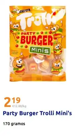Action TROLLI Party Burger Mini's oferta