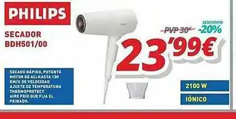 Mi electro Philips Secador Bdh501 00 oferta