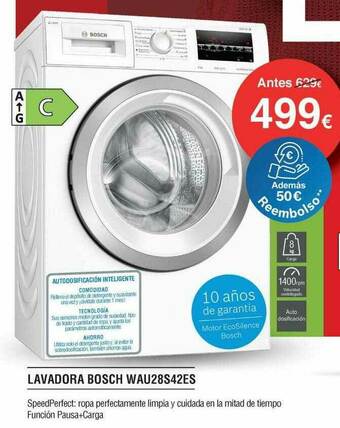 Milar Lavadora Bosch oferta