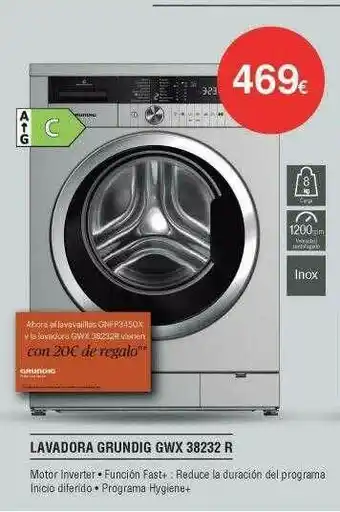 Milar Lavadora Grundig Gwx 38232 R oferta