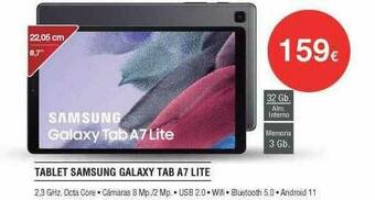Milar Tablet Samsung Galaxy Tab A7 Lite oferta
