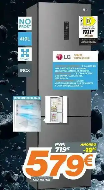 Pascual Martí Lg Combi Bgp62dsxgc oferta