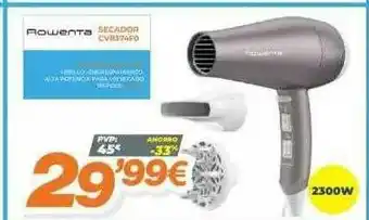 Pascual Martí Rowenta Secador oferta