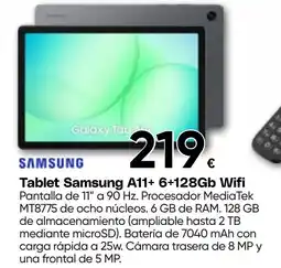Hiper FROIZ SAMSUNG Tablet A11+ 6+128Gb Wifi oferta