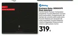Hiper FROIZ BALAY Encimera 3EB865FR Bisel delantero oferta
