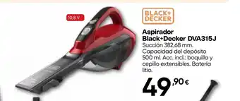 Hiper FROIZ BLACK+ DECKER Aspirador DVA315J oferta