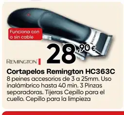 Hiper FROIZ REMINGTON Cortapelos Remington HC363C oferta