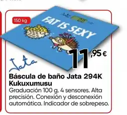 Hiper FROIZ JATA Báscula de baño Jata 294K Kukuxumusu oferta