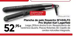 Hiper FROIZ ROWENTA Plancha de pelo SF466LFO oferta