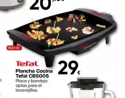 Hiper FROIZ TEFAL Plancha Cocina CB5005 oferta