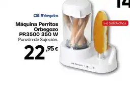 Hiper FROIZ ORBEGOZO Máquina Perritos PR3500 350 W oferta