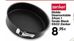 Hiper FROIZ ZENKER Molde Desmontable 1 fondo Black 6502 oferta