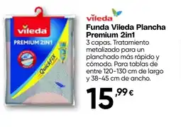 Hiper FROIZ VILEDA Funda Plancha Premium 2in1 oferta