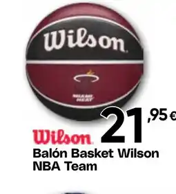 Hiper FROIZ WILSON Balón Basket Wilson NBA Team oferta