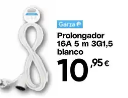 Hiper FROIZ GARZA Prolongador 16A 5 m 3G1,5 blanco oferta