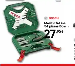 Hiper FROIZ BOSCH Maletín V-Line 54 piezas oferta