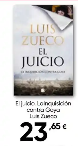 Hiper FROIZ El juicio. Lalnquisición contra Goya Luis Zueco oferta