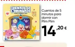 Hiper FROIZ Cuentos de 5 minutos para dormir con Plim Plim oferta