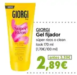 Hiper Usera GIORGI Gel fijador oferta