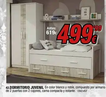 Rapimueble Dormitorio Juvenil 1343.453 oferta