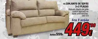 Rapimueble Conjunto De Sofás 3+2 Plazas 9997.978 oferta