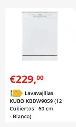 Worten KUBO Lavavajillas KBDW9059 oferta
