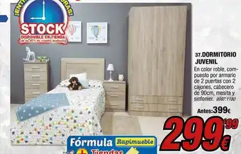 Rapimueble Dormitorio Juvenil 9997.1180 oferta