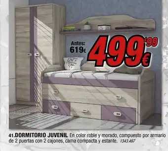 Rapimueble Dormitorio Juvenil 1343.467 oferta